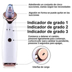 Máquina de Succión Facial — Elimina Puntos Negros
